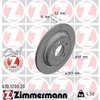 Zimmermann Brake Disc - Standard/Coated, 610120020 610120020